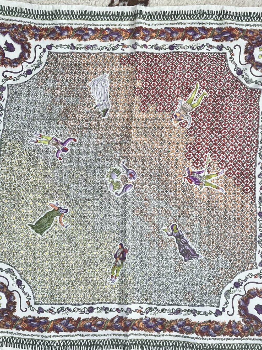 Emilio Pucci Silk Scarf - Picture 2 of 12
